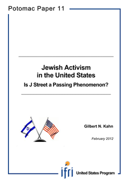 Jewish Activism in the United States Is J Street a Passing Phenomenon?