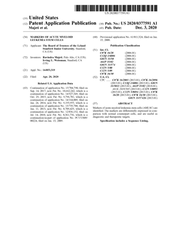 ( 12 ) Patent Application Publication ( 10 ) Pub . No .: US 2020/0377591 A1 Majeti Et Al