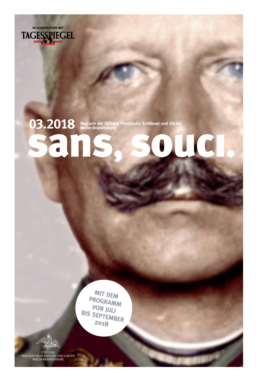 Sans, Souci. | Ausgabe 3.2018