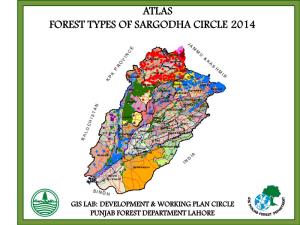 Atlas Forest Types of Sargodha Circle 2014