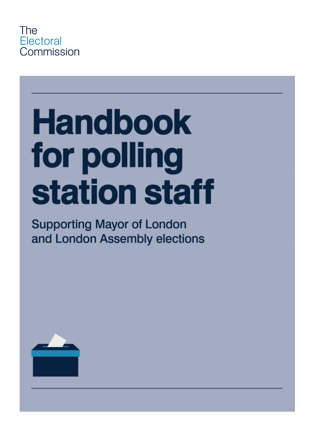 Polling Station Handbook