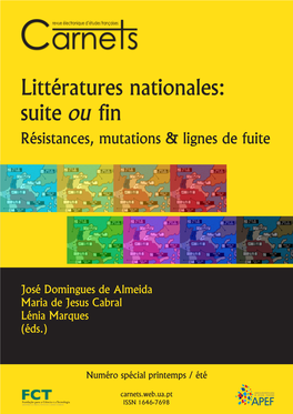 Littératures Nationales: Suite Fin Résistances, Mutations & Lignes De Fuite