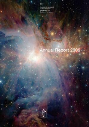 Annual Report 2009 ESO