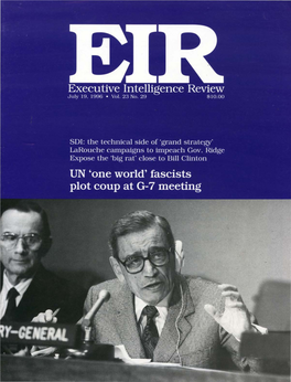Executive Intelligence Review, Volume 23, Number 29, July 19, 1996