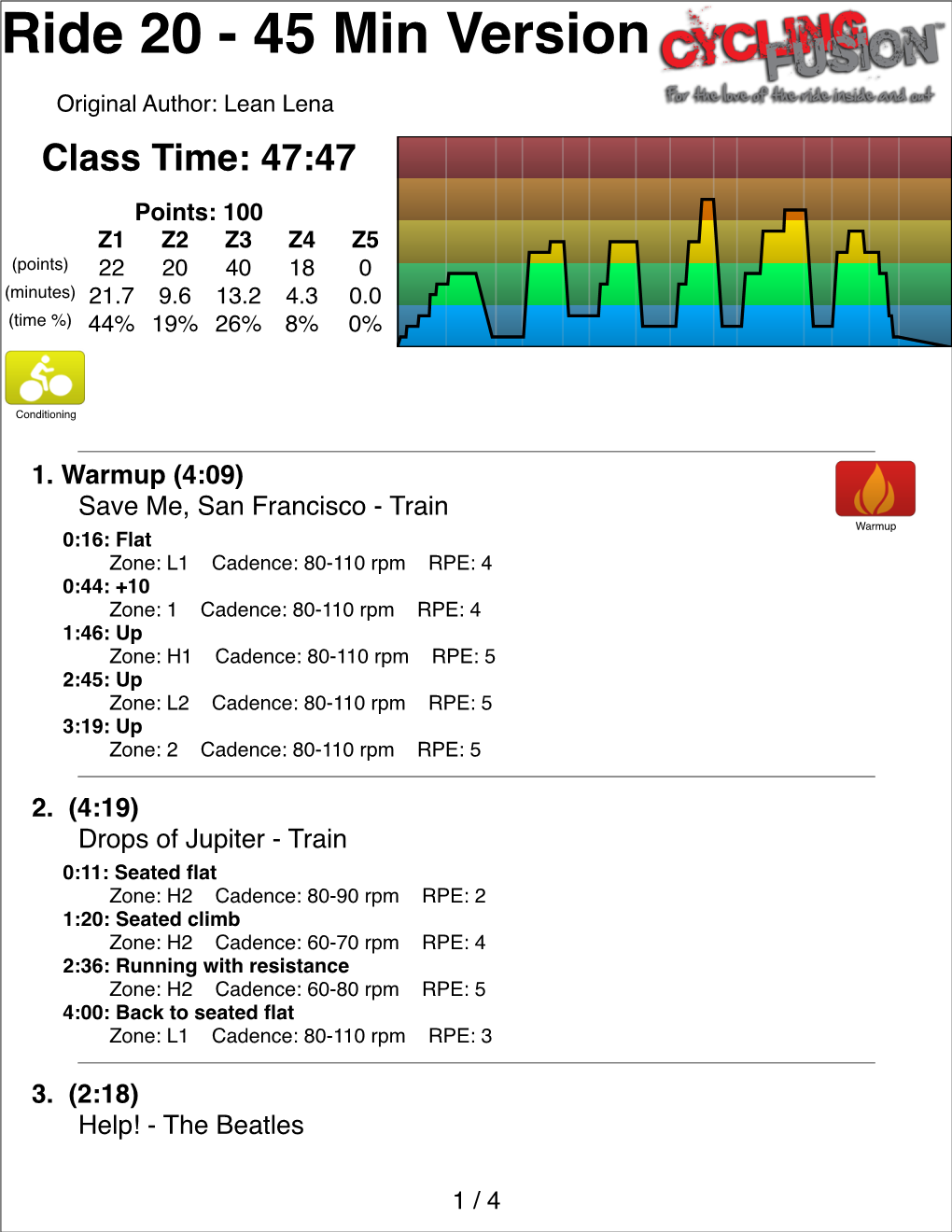 Ride 20 - 45 Min Version