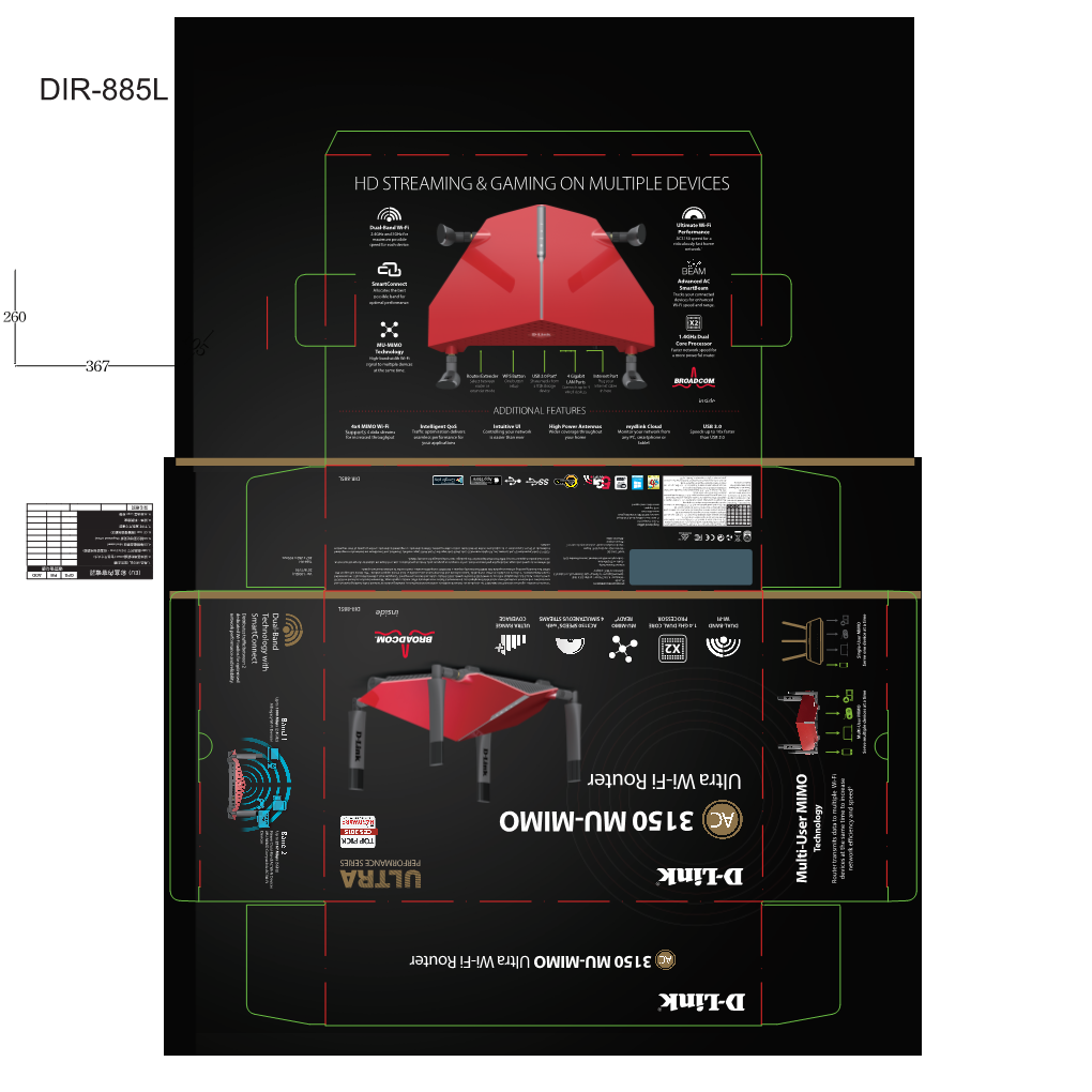 Ultra Wi-Fi Router Wi-Fi Ultra AC3150 Wireless • Trademarks of D-Link Corporation Or Its Subsidiaries in the United States And/Or Other Countries