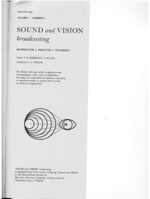 SOUND and VISION Broadcasting