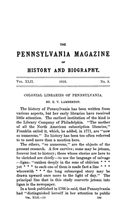 Pennsylvania Magazine