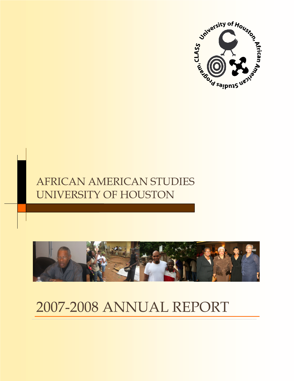 2007-2008 Annual Report African American Studies