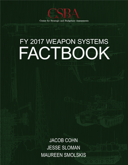 Fy 2017 Weapon Systems Factbook