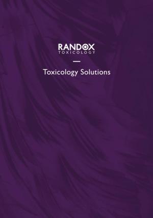 Toxicology Solutions