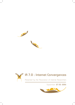 IR7 Conference Program