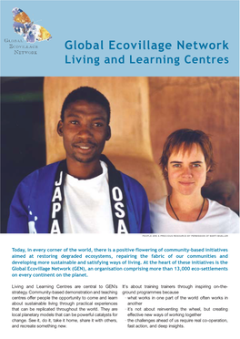 Living and Learning Centres