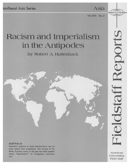 Racism and Imperialism in the Antipodes