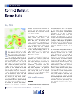Conflict Bulletin: Borno State