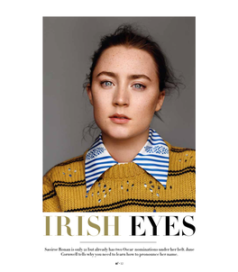 Feature on Saoirse Ronan for Sunday Life