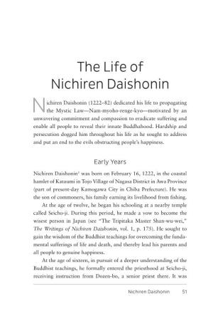 The Life of Nichiren Daishonin