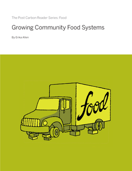 Growing Community Food Systems