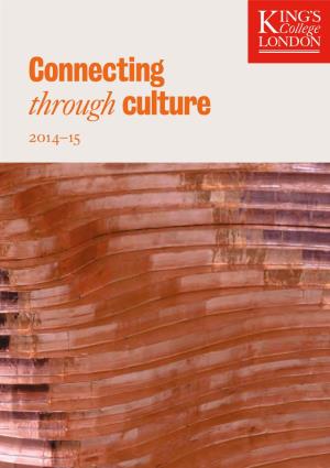 Connecting Through Culture 2014–15 a Look Back