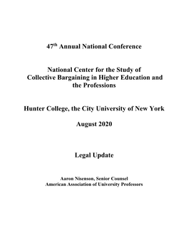 Annual National Conference