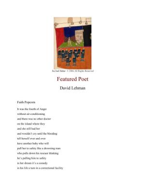 Featured Poet