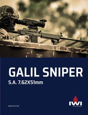 SA 7.62X51mm GALIL SNIPER