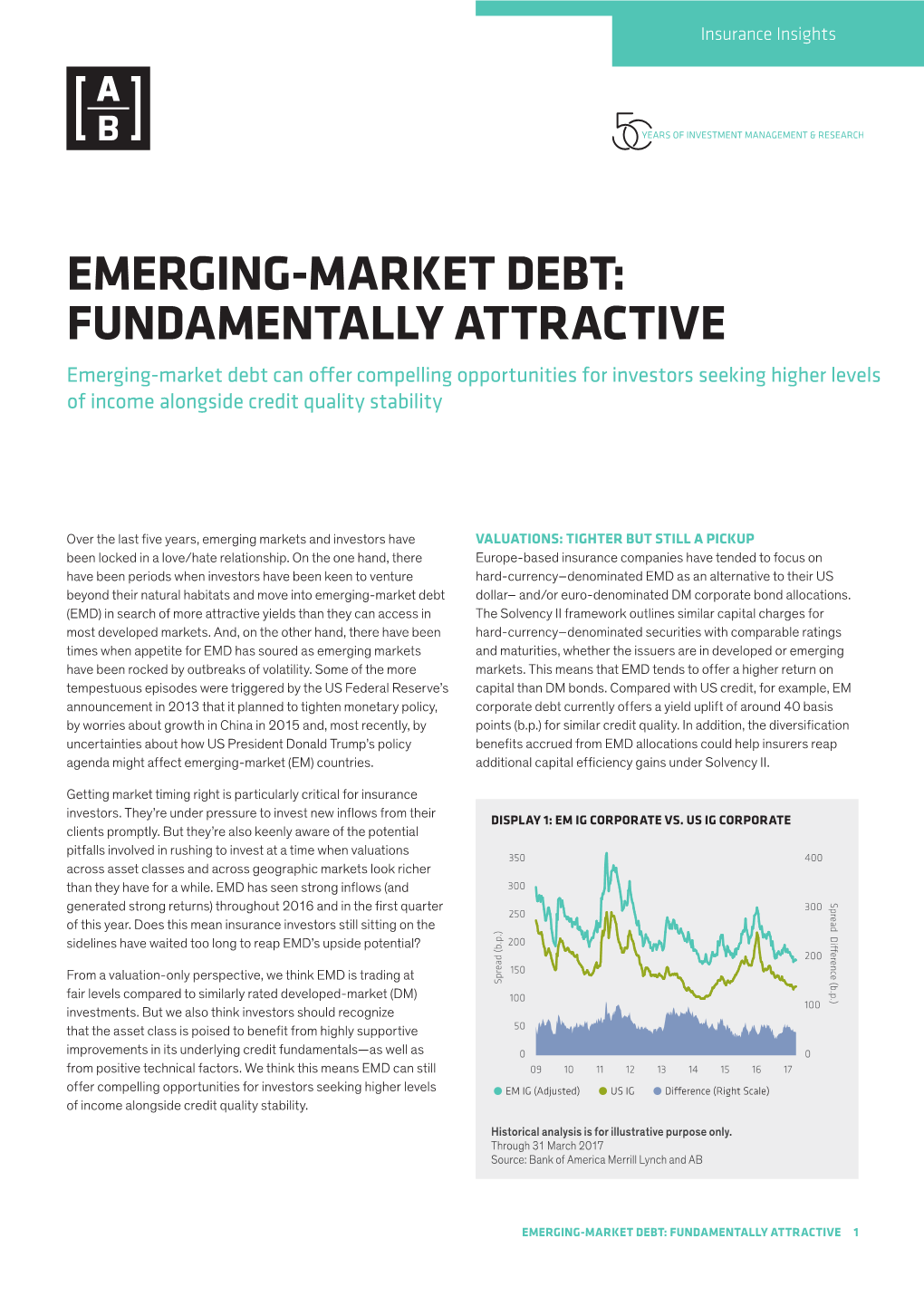 Emerging-Market Debt