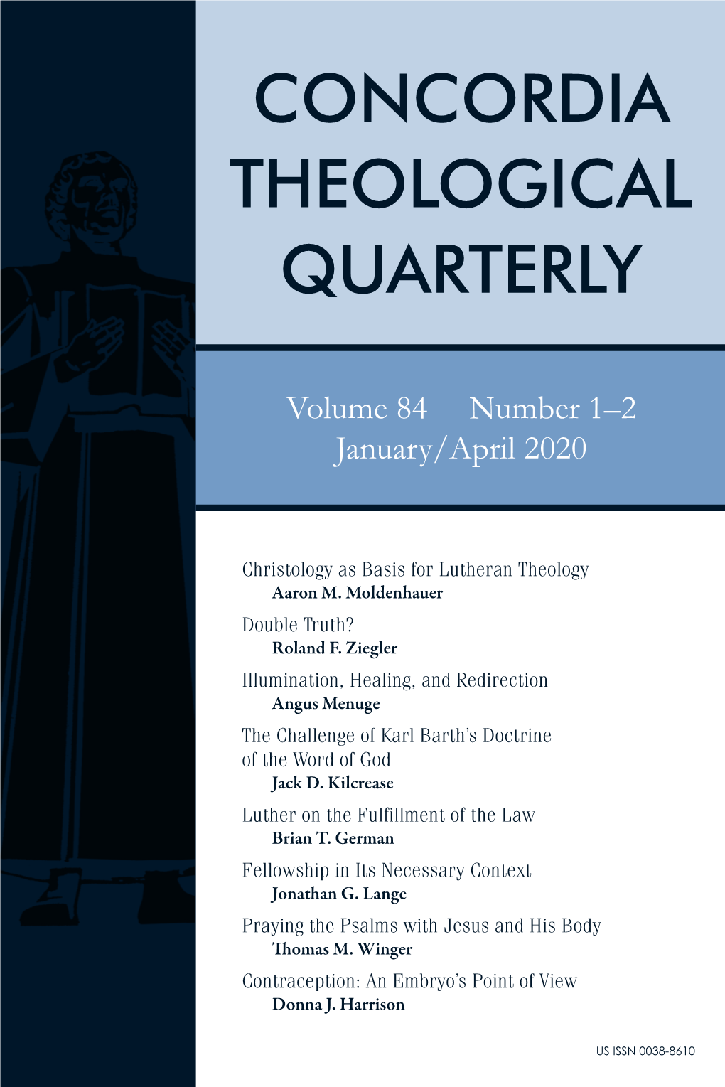 Concordia Theological Quarterly