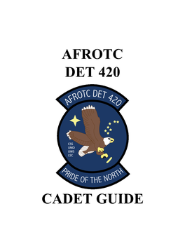 Afrotc Det 420 Cadet Guide