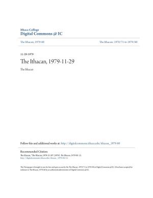 The Ithacan, 1979-11-29