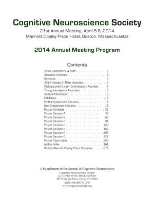 CNS 2014 Program