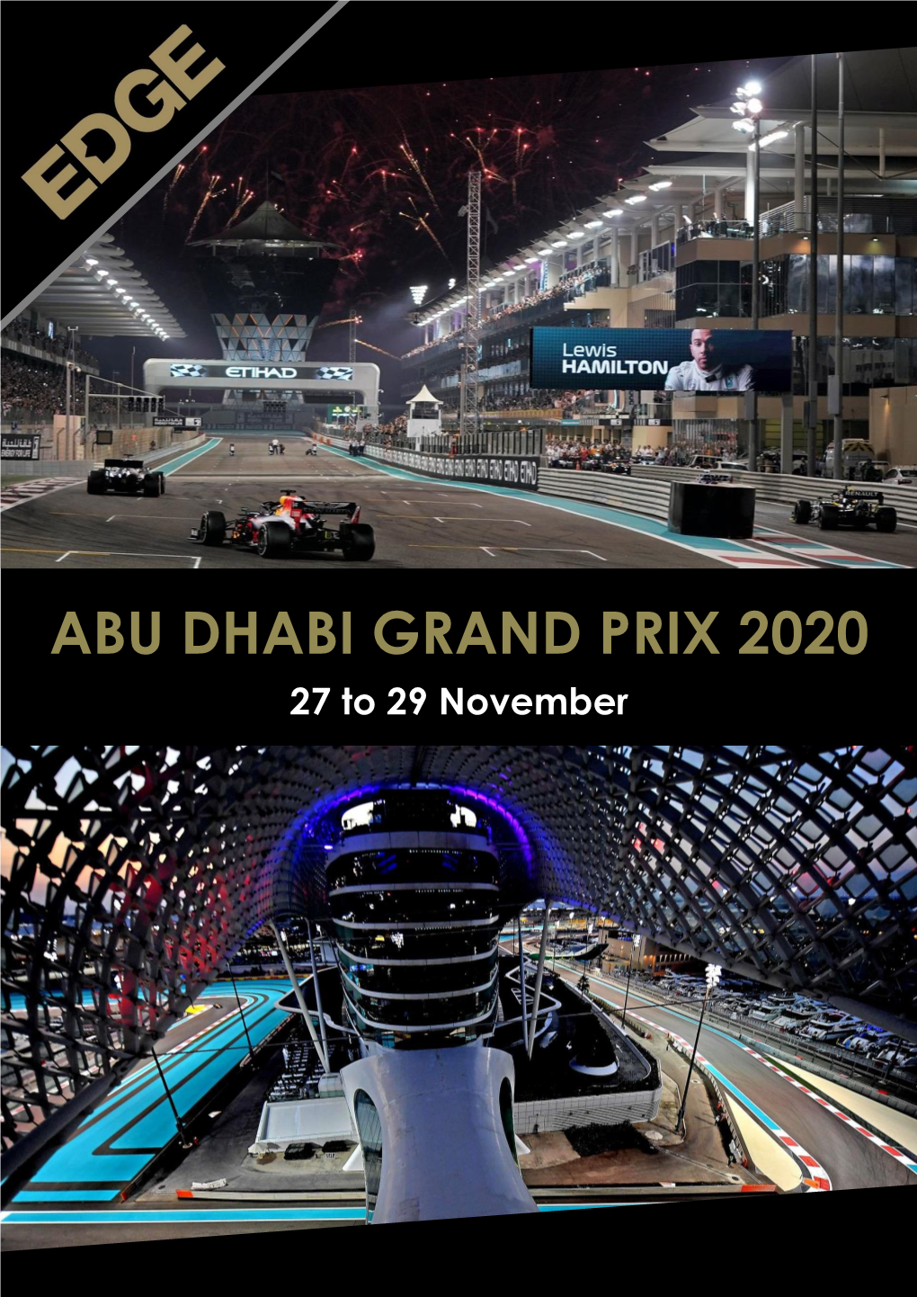 ABU DHABI GRAND PRIX 2020 27 to 29 November