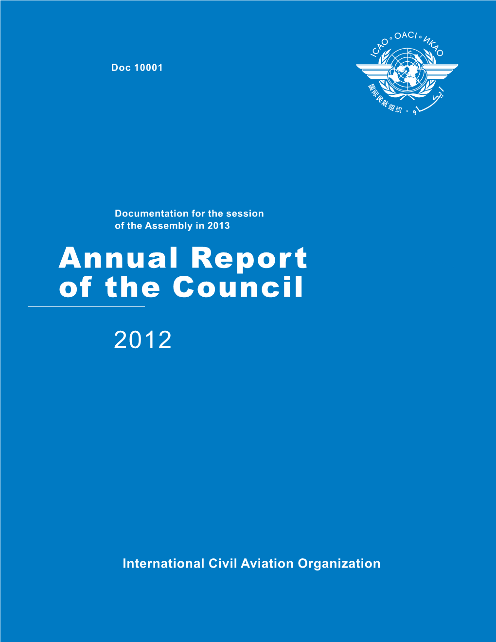 Annual Report of the Council 2012