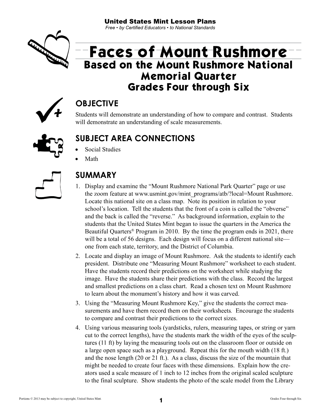 Faces of Mount Rushmore