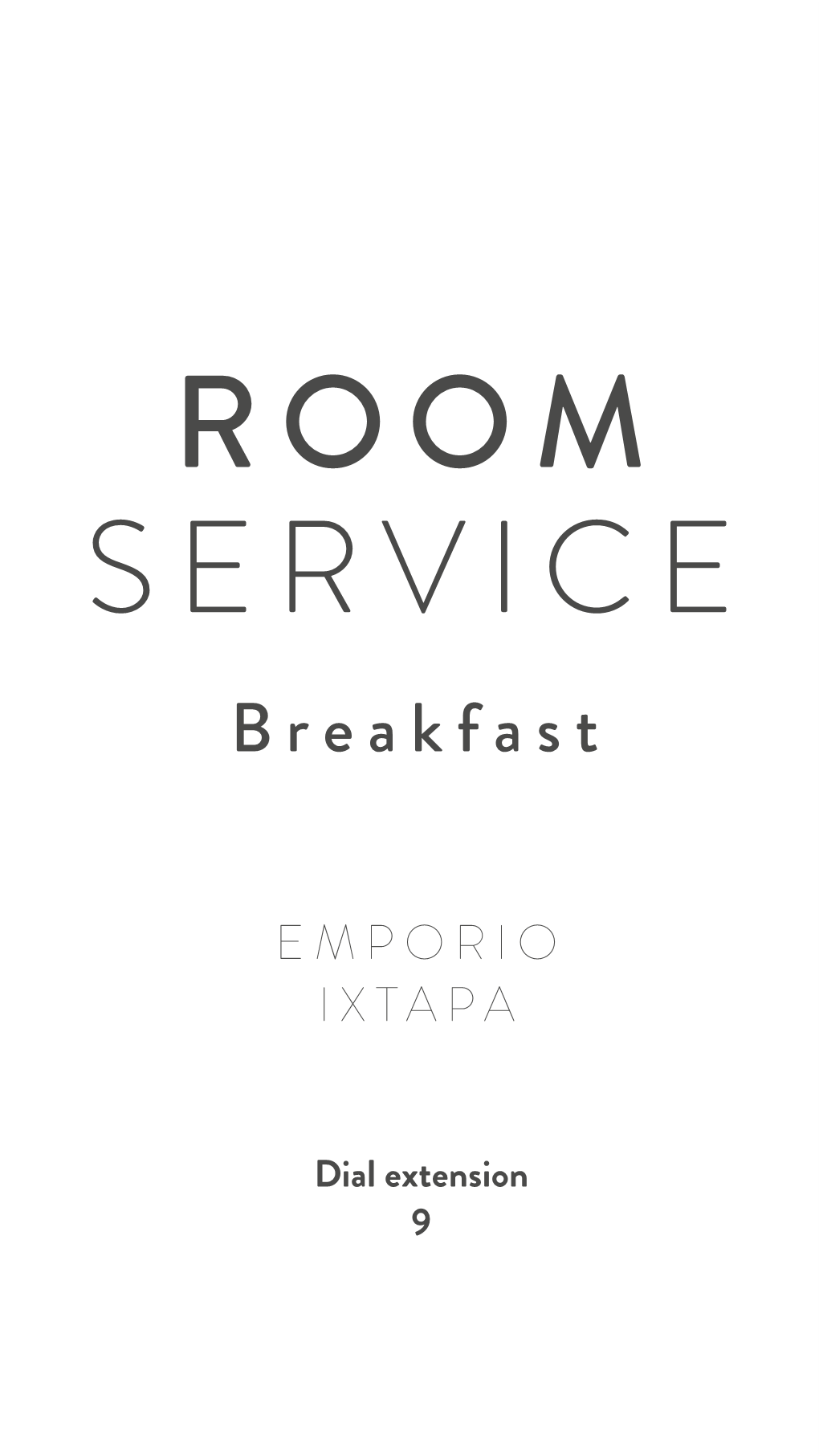 Room Service Móvil Empixt