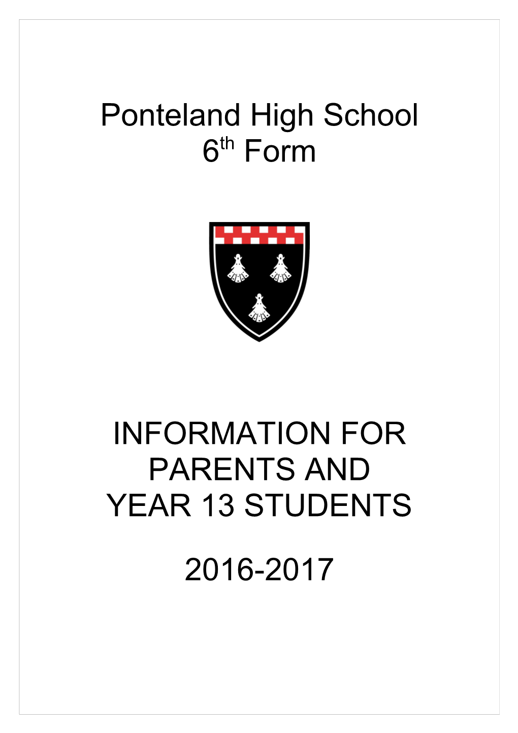 Information for Parents And