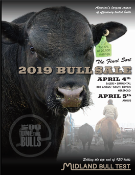 2019 Sale | April 4
