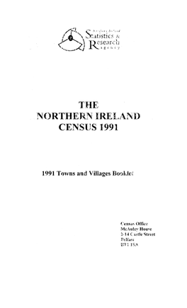1991 Census Towns and Villages Booklet