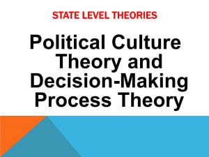 State Level Theories