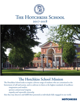 The Hotchkiss School 2017-2018