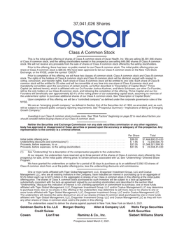 Oscar Health, Inc