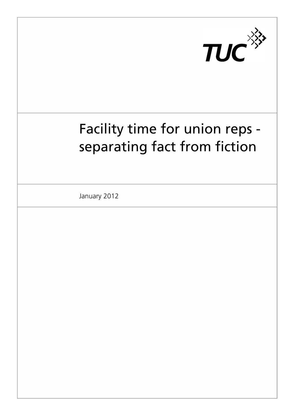 Facility Time for Union Reps - Separating Fact from Fiction
