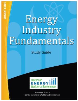 Energy Industry Fundamentals Study Guide – Students