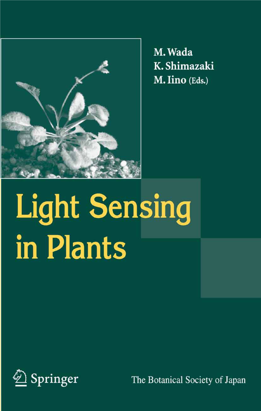 Light-Sensing-In-Plants-By-M-Wada