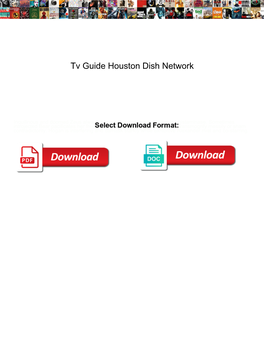 Tv Guide Houston Dish Network