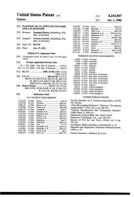 United States Patent (19) (11) 4,210,567 Kösters 45 Jul