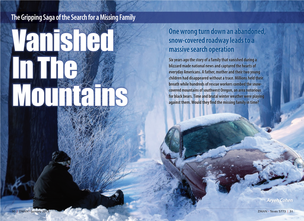 Vanished in the Mountains