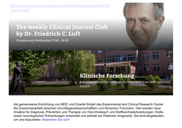 Clinical Journal Club