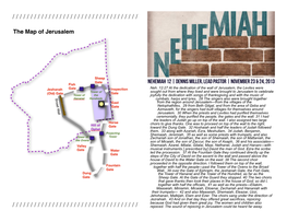 The Map of Jerusalem Nehemiah 12 | Dennis Miller, Lead Pastor