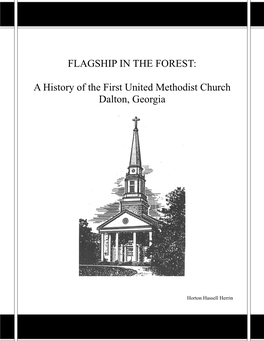A History of the First United Methodist Church Dalton, Georgia